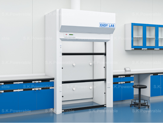 Walk In Fume Hood with Auxiliary Air